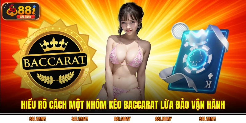 Hiểu rõ cách một nhóm kéo baccarat lừa đảo vận hành