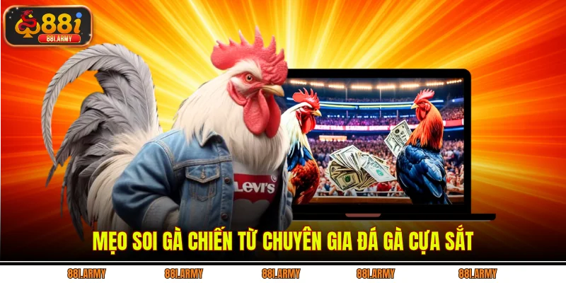 Mẹo soi gà chiến từ chuyên gia đá gà cựa sắt