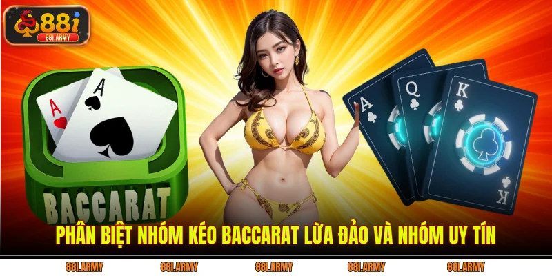 Phân biệt nhóm kéo baccarat lừa đảo và nhóm uy tín